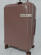 1$495 New DKNY Rapture 25" Hard Spinner Suitcase Luggage Medium Check In Rose