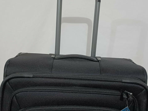 $580 Samsonite Silhouette 16  25" Expandable Spinner Suitcase Luggage Black