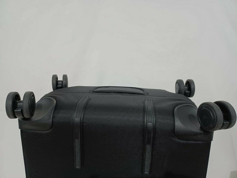 $580 Samsonite Silhouette 16  25" Expandable Spinner Suitcase Luggage Black