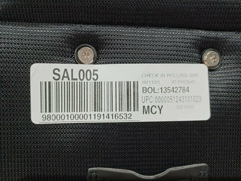 $460 Travelpro Walkabout 5 Softside Check-In Rolling Garment Bag Black