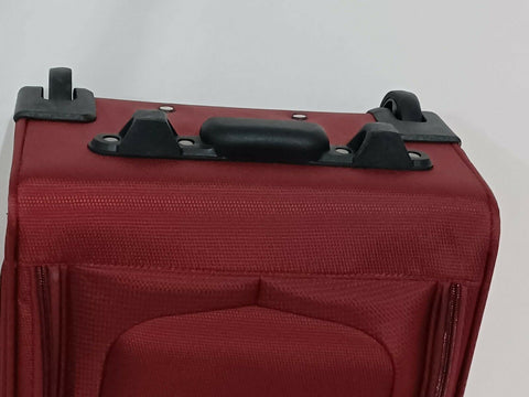 $320 Ricardo La Jolla 16" Softside Rolling Carry-On Under seat Luggage Purple