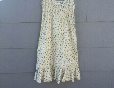 $109 Free People Women's Beige Floral Dress Spaghettis Straps Size 2
