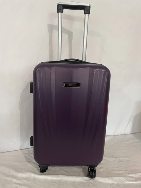 $280 Travel Select Courtland 22" Luggage Hard-case Carry On Suitcase Purple TSA
