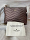 $298 New KATE SPADE Women's Medium crossbody Shoulder Bag Metallic Brown Quilted