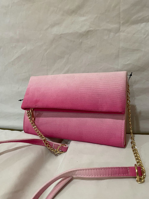 INC International Concepts Women's Averry Tunnel Convertible Crossbody Bag Pink