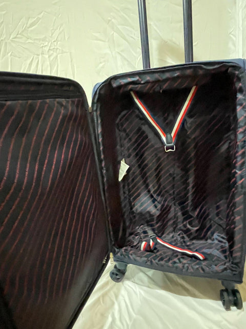$425 Tommy Hilfiger Hartford 28" Check-In Luggage Suitcase Red Spinner