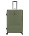 $280 Tag Riverside 24'' Hard Spinner Lightweight Suitcase Luggage Olive Green