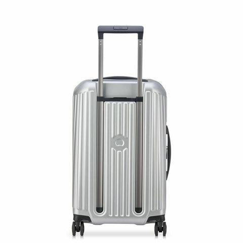 $560 New DELSEY Paris Securitime Expandable Luggage Spinner Wheels Carry On 21"