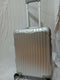New Rimowa ORIGINAL Cabin Silver Aluminum Carry On 21" Luggage Spinner Suitcase