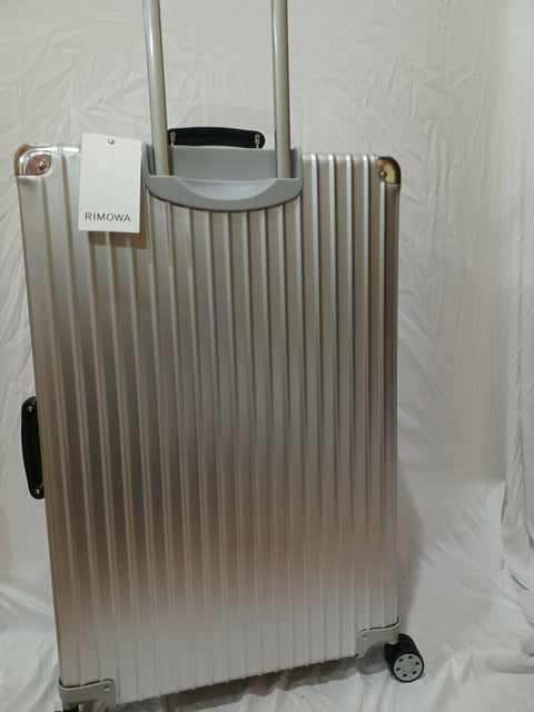 New Rimowa Classic Large Check in 31" Luggage Aluminum Silver Suitcase TSA Lock