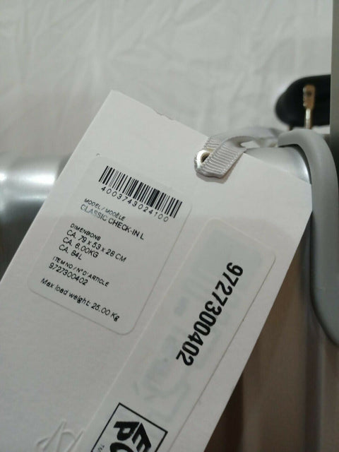 New Rimowa Classic Large Check in 31" Luggage Aluminum Silver Suitcase TSA Lock