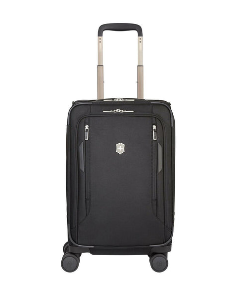 $900 Victorinox Swiss Army VX Avenue 22" Frequent Flyer Carry-On Black Luggage
