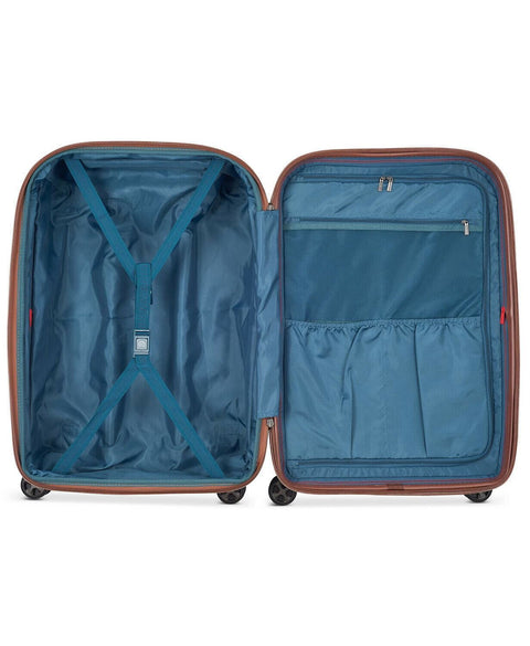 $560 DELSEY St. Tropez 24" Hard Spinner Luggage Suitcase Gray Medium Spinner
