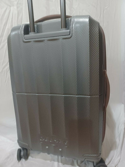 $560 DELSEY St. Tropez 24" Hard Spinner Luggage Suitcase Gray Medium Spinner