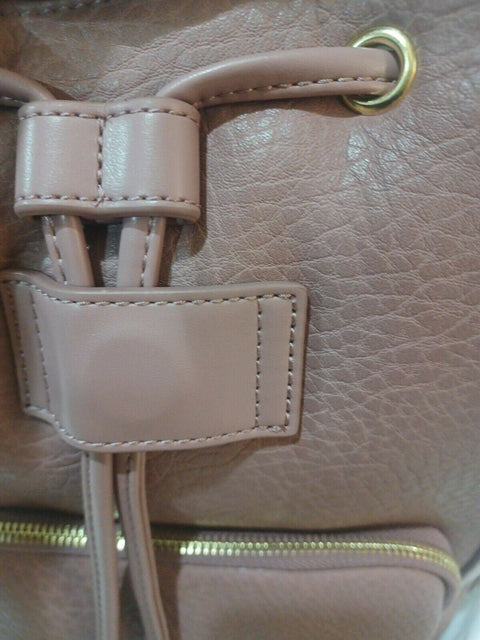 $275 New DKNY Women's Rapture Backpack Leather Shoulder Bag Pink