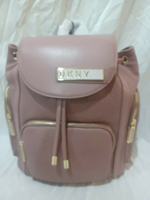 $275 New DKNY Women's Rapture Backpack Leather Shoulder Bag Pink