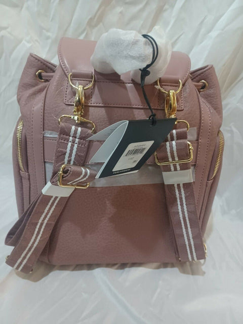 $275 New DKNY Women's Rapture Backpack Leather Shoulder Bag Pink