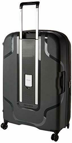 $660 DELSEY Paris Clavel Hard Expandable Luggage Spinner Wheels Dark Gray 30"