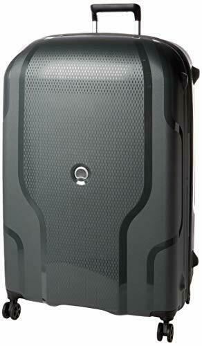 $660 DELSEY Paris Clavel Hard Expandable Luggage Spinner Wheels Dark Gray 30"