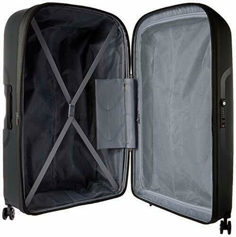 $660 DELSEY Paris Clavel Hard Expandable Luggage Spinner Wheels Dark Gray 30"