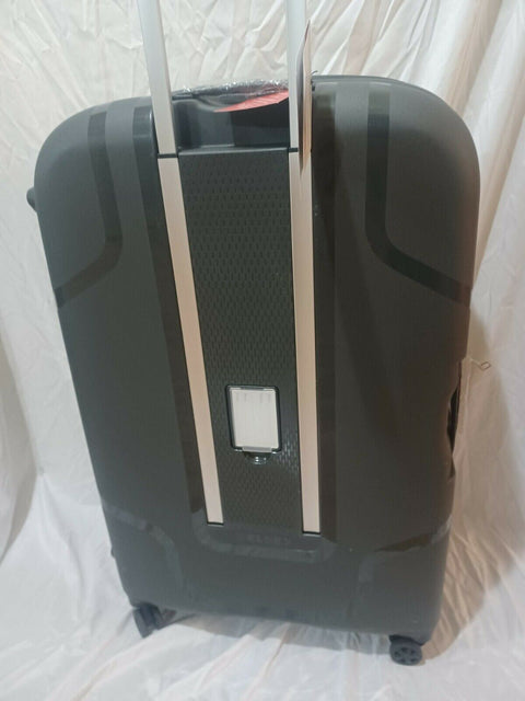 $660 DELSEY Paris Clavel Hard Expandable Luggage Spinner Wheels Dark Gray 30"
