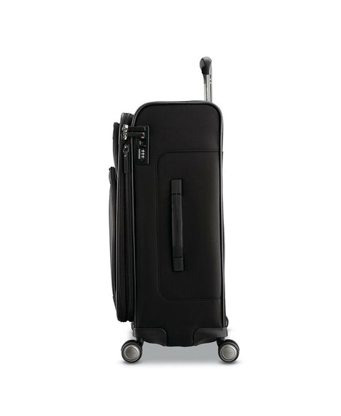 $700 Samsonite Silhouette 17 30" Check-in Expandable Softside Spinner Black TSA