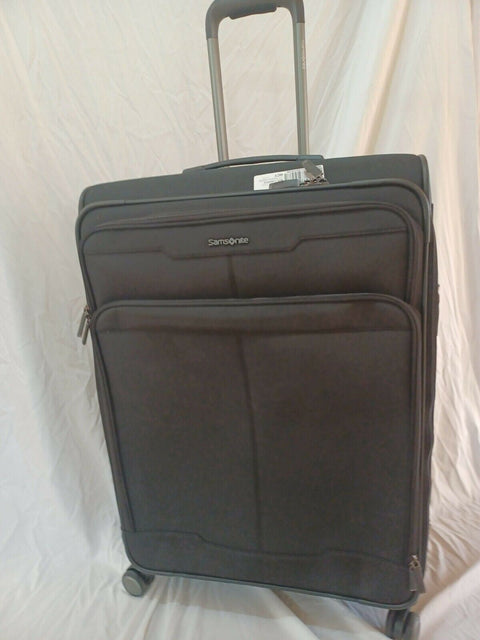 $700 Samsonite Silhouette 17 30" Check-in Expandable Softside Spinner Black TSA