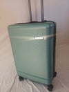 Travel Select Jaylen 25" Hard Spinner Check -In  Luggage Suitcase Teal Blue