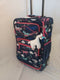 $160 New Crckt Kids 20" Carry-On Suitcase Luggage Blue Printed
