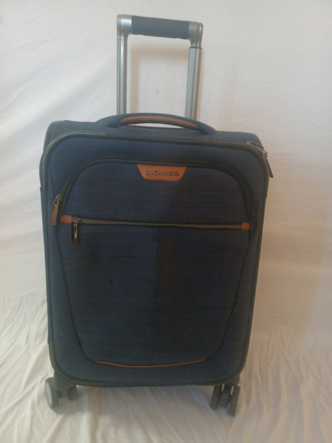 $280 Ricardo Cabrillo 2.0 21" Softside Carry-On Spinner Luggage Suitcase USB