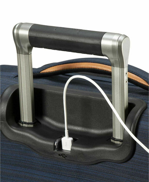 $280 Ricardo Cabrillo 2.0 21" Softside Carry-On Spinner Luggage Suitcase USB