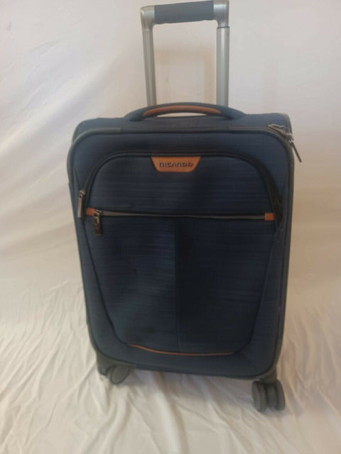 $280 Ricardo Cabrillo 2.0 21" Softside Carry-On Spinner Luggage Suitcase USB