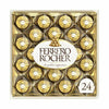 Ferrero Rocher Chocolate Collection Gift Box Hazelnut Pack of 24 Valentines Day