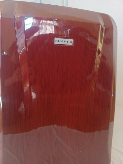 $620 New CHAMPS Escape Hardside Luggage Suitcase Rose Red Tsa lock 28"