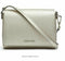 $198 Calvin Klein Women's Clara Stucco Leather Demi Shoulder Crossbody Bag