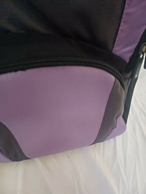 $180 Samsonite 19" Wheeled Backpack Purple Travel Backpack Rolling Wheels