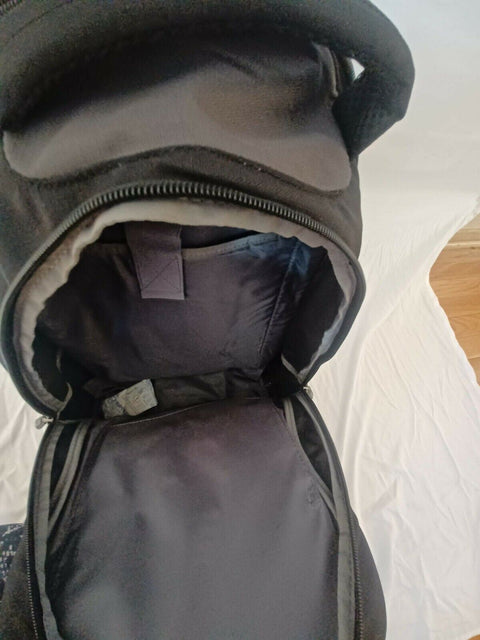 $180 Samsonite 19" Wheeled Backpack Purple Travel Backpack Rolling Wheels