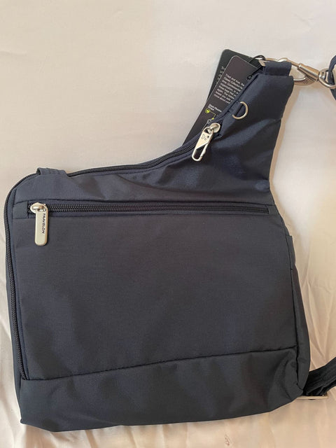 $130 Travelon Women's Anti-Theft Classic Crossbody Shoulder Bag Blue