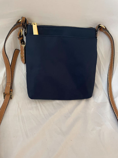 Tommy Hilfiger Women's Julia Nylon Blue Crossbody Shoulder Bag Navy