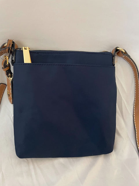 Tommy Hilfiger Women's Julia Nylon Blue Crossbody Shoulder Bag Navy
