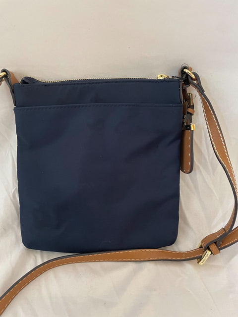 Tommy Hilfiger Women's Julia Nylon Blue Crossbody Shoulder Bag Navy