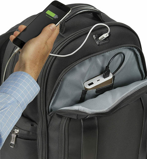 Travelpro Crew Executive Choice 2 Checkpoint Friendly Laptop Backpack Black 17"