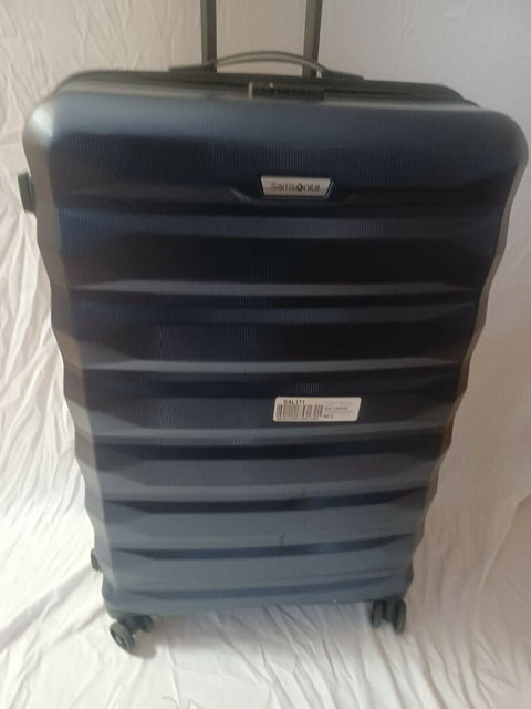 $400 Samsonite Spin-Tech 4.0 29" Hard Check-In Spinner Luggage Suitcase Blue
