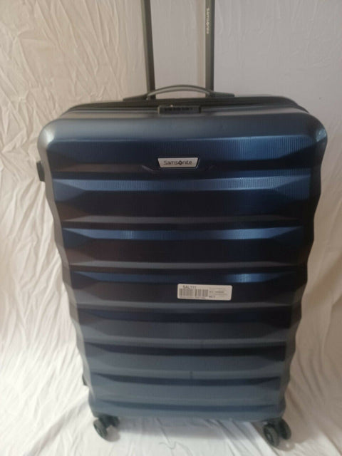 $400 Samsonite Spin-Tech 4.0 29" Hard Check-In Spinner Luggage Suitcase Blue