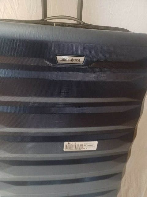 $400 Samsonite Spin-Tech 4.0 29" Hard Check-In Spinner Luggage Suitcase Blue