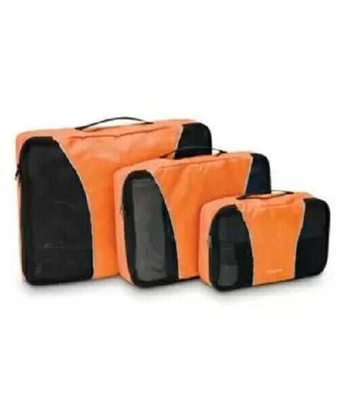 New Samsonite Packing Cubes 3pc Set Organizer Orange