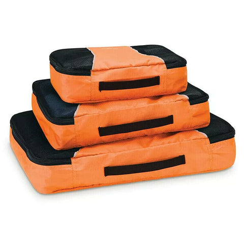 New Samsonite Packing Cubes 3pc Set Organizer Orange