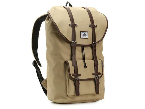 New Steve Madden Utility Backpack Beige Shoulder Bag Travel Bag