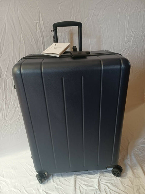 $480 Trips 2.0 29" Hard Check-In Luggage Navy Spinner Suitcase TSA Lock