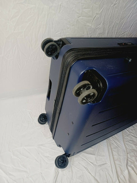 $480 Trips 2.0 29" Hard Check-In Luggage Navy Spinner Suitcase TSA Lock
